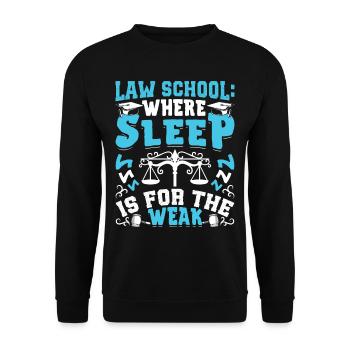 Doctorat Grand Diplôme - Sweat-shirt Unisexe - noir - Devant - Alina (178cm) & Michal (187cm)
