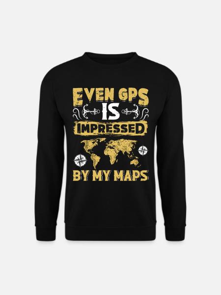 Cartographers - Unisex Sweatshirt - black