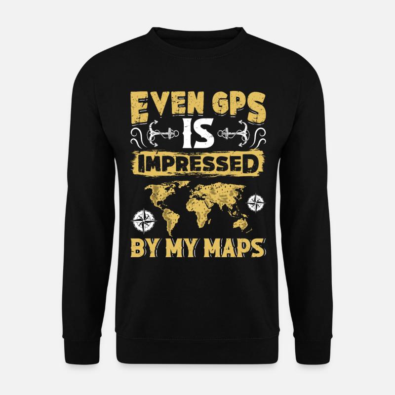 Cartographers - Unisex Pullover - Schwarz
