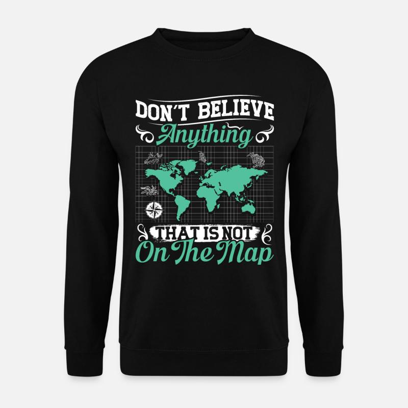 Cartographers - Unisex Sweatshirt - black