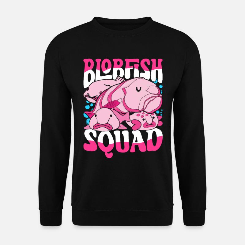 Escouade Blobfisch Blobfish - Sweat-shirt Unisexe - noir