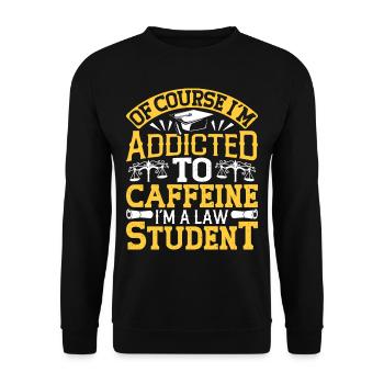 Doctorate Degree great - Unisex Pullover - Schwarz - Vorne - Alina (178cm) & Michal (187cm)