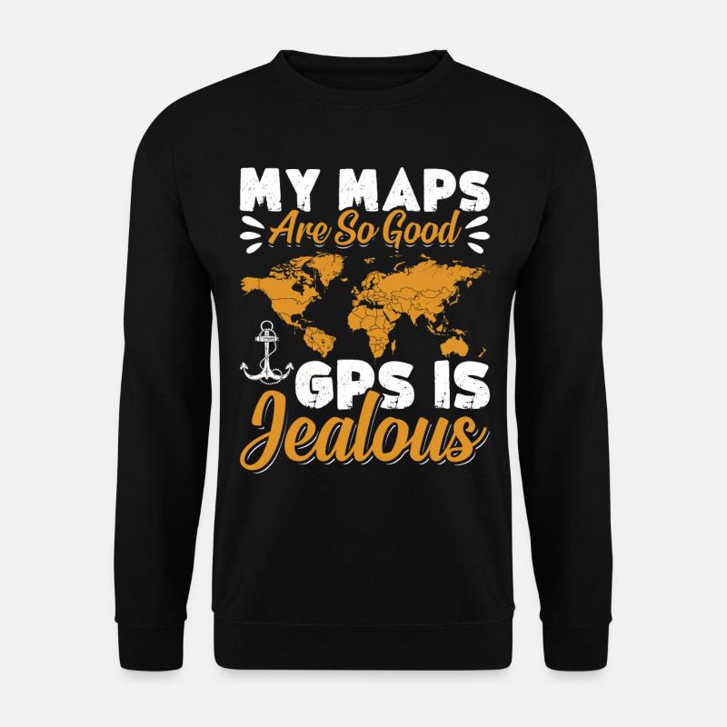 Cartographers - Unisex Sweatshirt - black