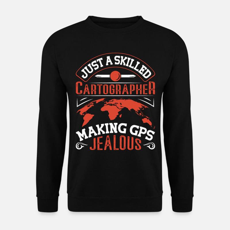 Cartographers - Unisex Sweatshirt - black