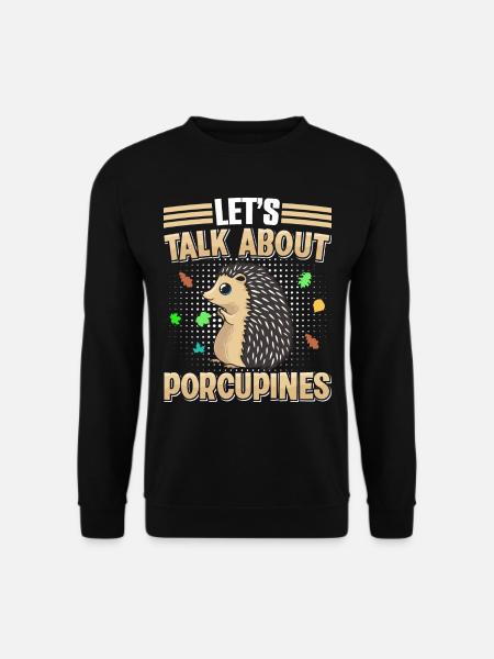 Love Porcupine - Unisex Sweatshirt - black
