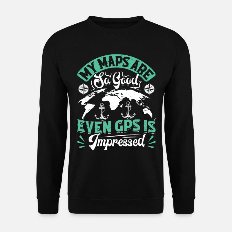 Cartographers - Unisex Sweatshirt - black