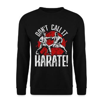 Tang alors ne l’appelez pas karaté - Sweat-shirt Unisexe - noir - Devant - Alina (178cm) & Michal (187cm)