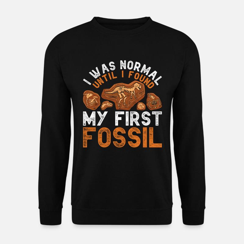 Paläontologie Paläontologe - Unisex Pullover - Schwarz