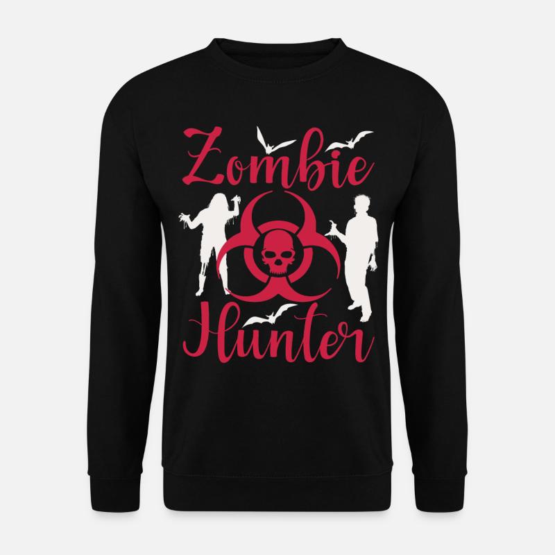 Zombie Hunter Halloween Zombie Jäger - Unisex Pullover - Schwarz