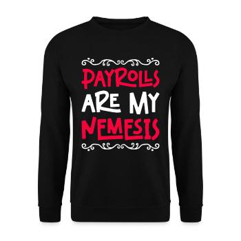 Responsable RH Responsable Ressources Humaines - Sweat-shirt Unisexe - noir - Devant - Alina (178cm) & Michal (187cm)
