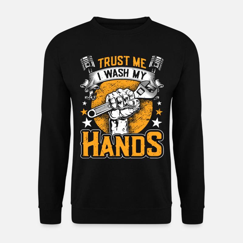 Love Airplane aviation - Unisex Pullover - Schwarz