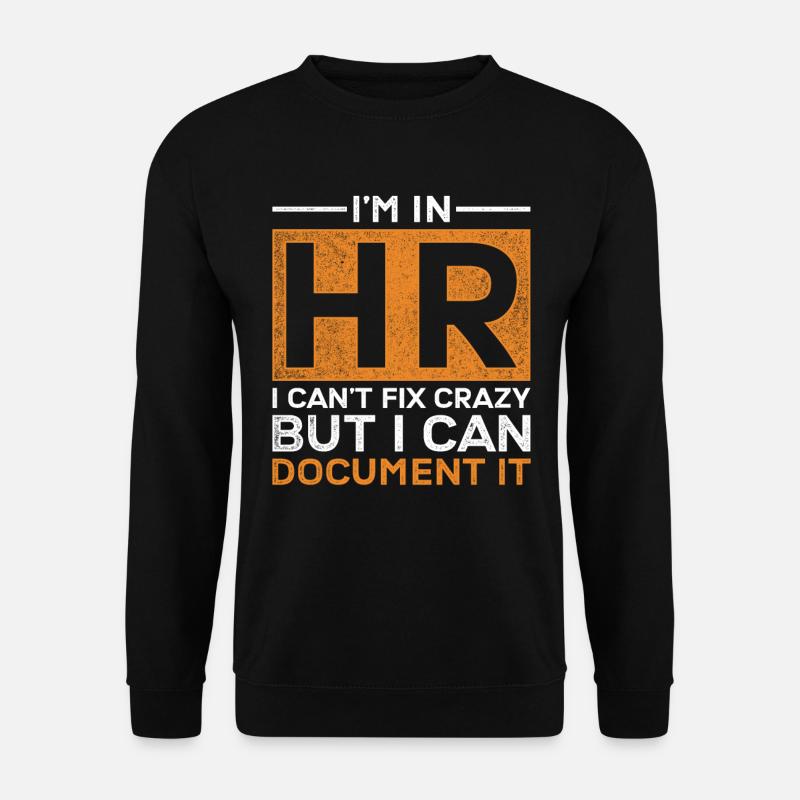 HR Manager Personalmanager - Unisex Pullover - Schwarz