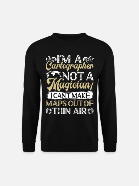 Cartographers - Unisex Sweatshirt - black