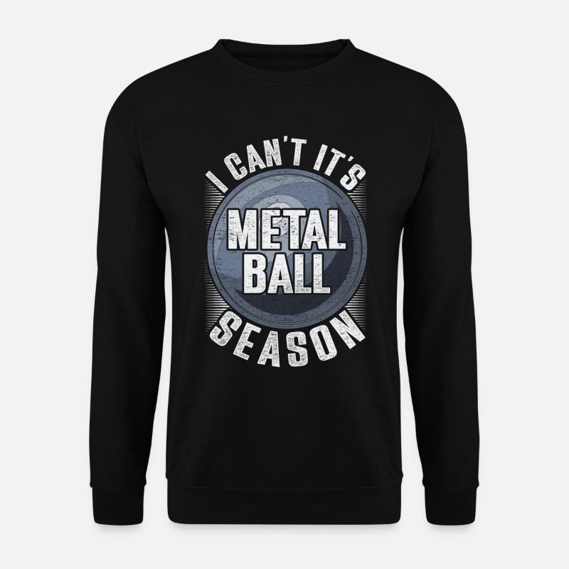 Kugelstoßen Kugelstoß Kugelstoßer - Unisex Pullover - Schwarz