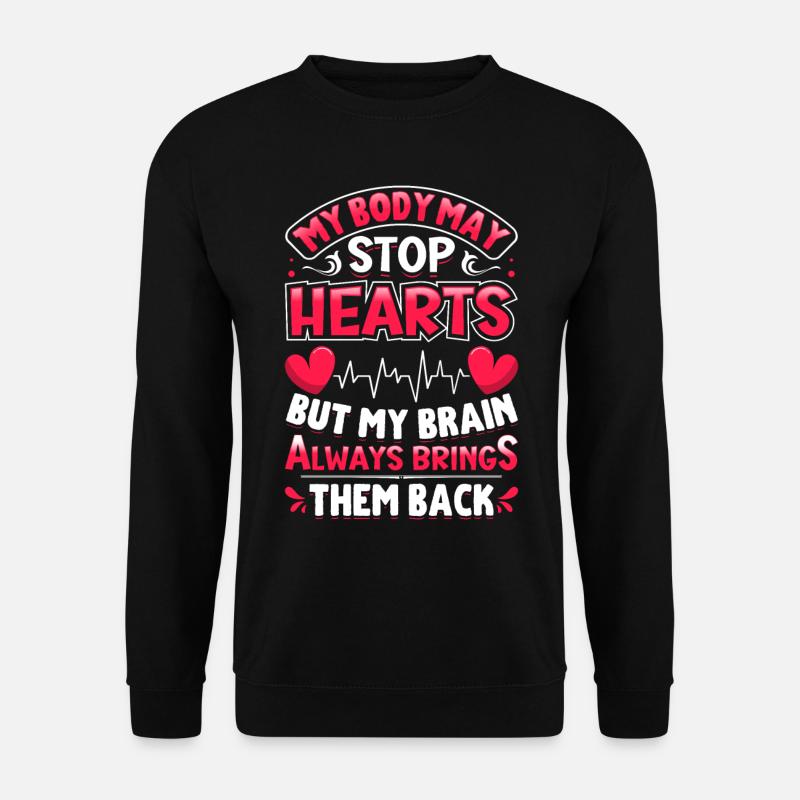 Nursing Assistent Design - Unisex Pullover - Schwarz