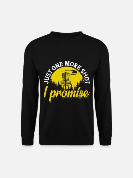 Let me play Discgolf - Unisex Sweatshirt - black