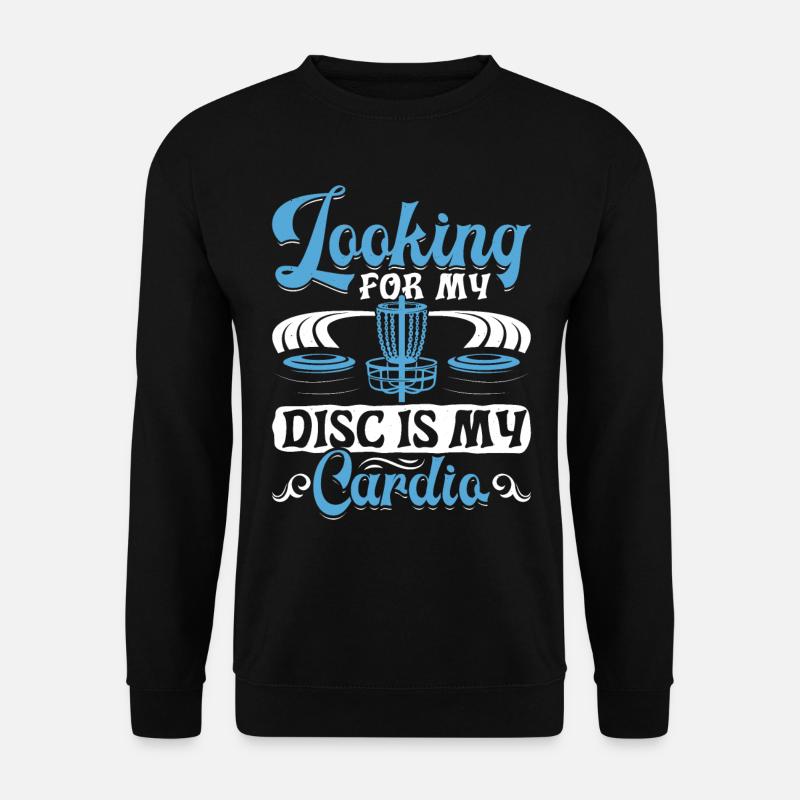 Let me play Discgolf - Unisex Sweatshirt - black