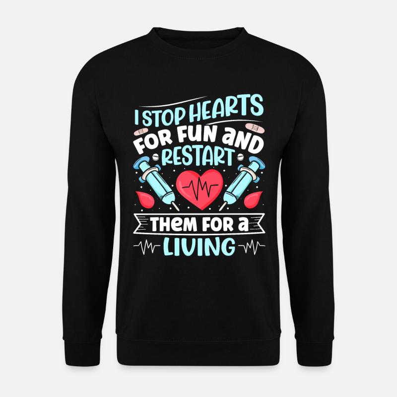 Nursing Assistent Design - Unisex Pullover - Schwarz