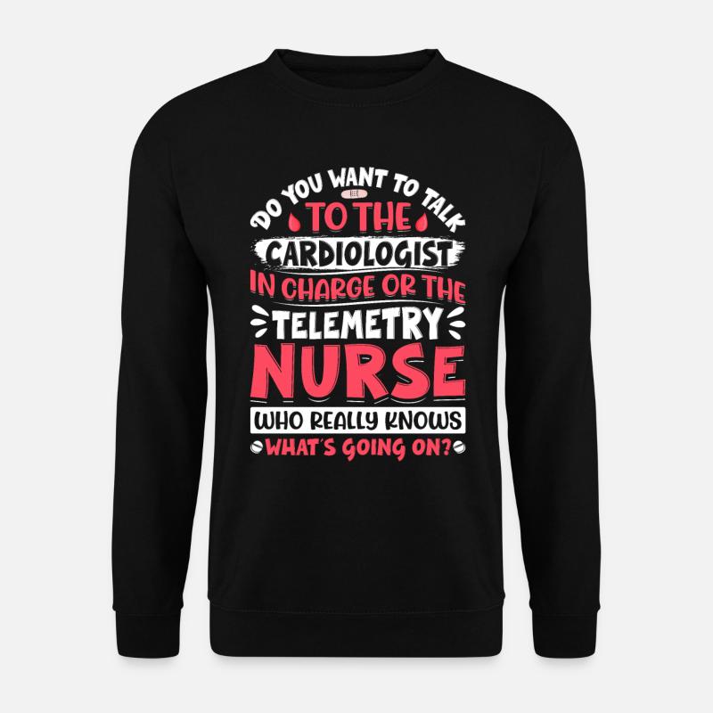 Nursing Assistent Design - Unisex Pullover - Schwarz