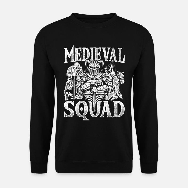 Festival médiéval Marché médiéval Escouade médiévale - Sweat-shirt Unisexe - noir