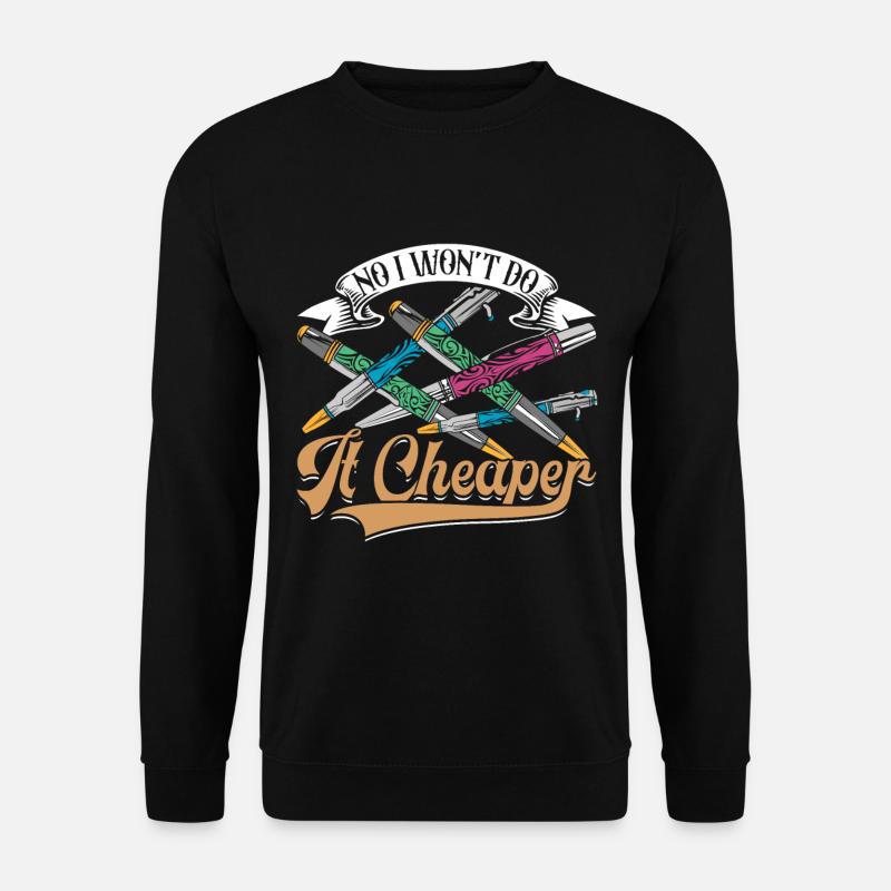 Kit de tournage de stylo - Sweat-shirt Unisexe - noir