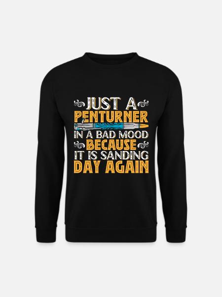 Pen Turning Kit - Unisex Sweatshirt - black