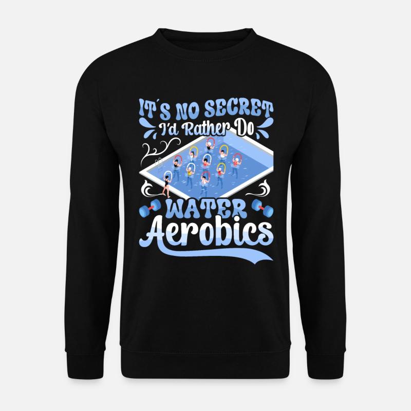 Aerobic Exercise Designs - Unisex Sweatshirt - black