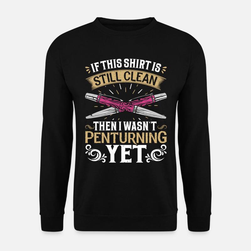 Pen Turning Kit - Unisex Sweatshirt - black