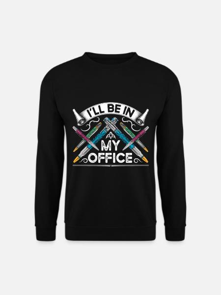 Pen Turning Kit - Unisex Sweatshirt - black