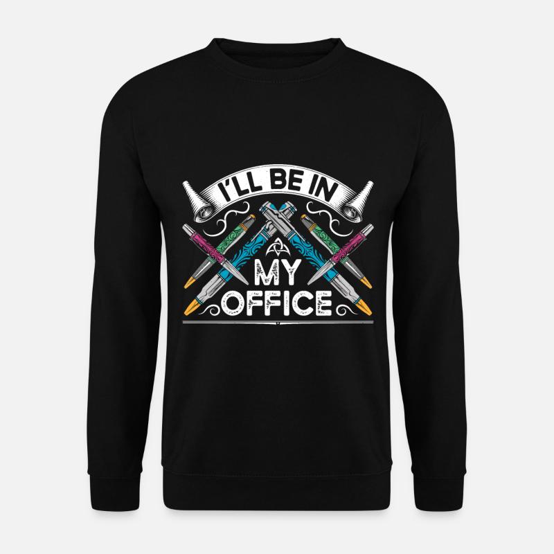 Kit de tournage de stylo - Sweat-shirt Unisexe - noir