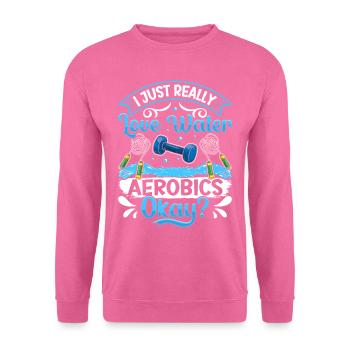 Aerobic Exercise Designs - Unisex Pullover - Pink - Vorne