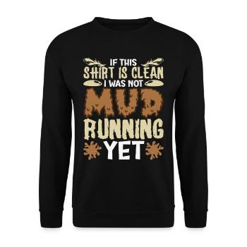 Perfect funny Race - Unisex Pullover - Schwarz - Vorne - Alina (178cm) & Michal (187cm)