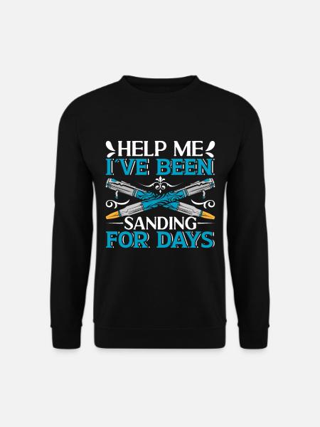 Pen Turning Kit - Unisex Sweatshirt - black
