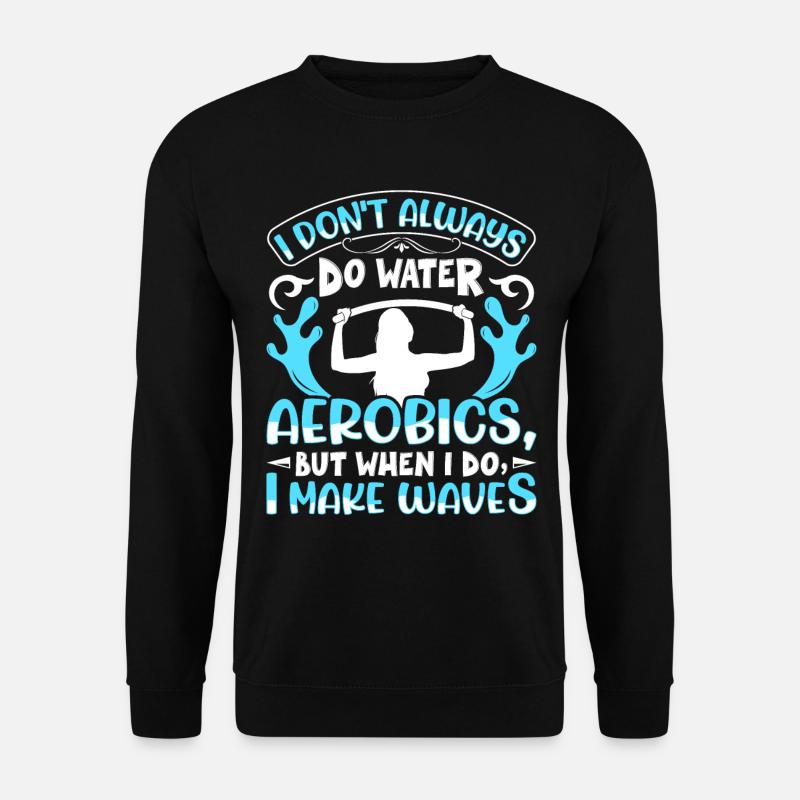 Conceptions d’exercices d’aérobic - Sweat-shirt Unisexe - noir