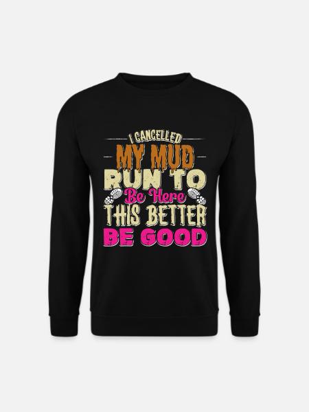Course drôle parfaite - Sweat-shirt Unisexe - noir
