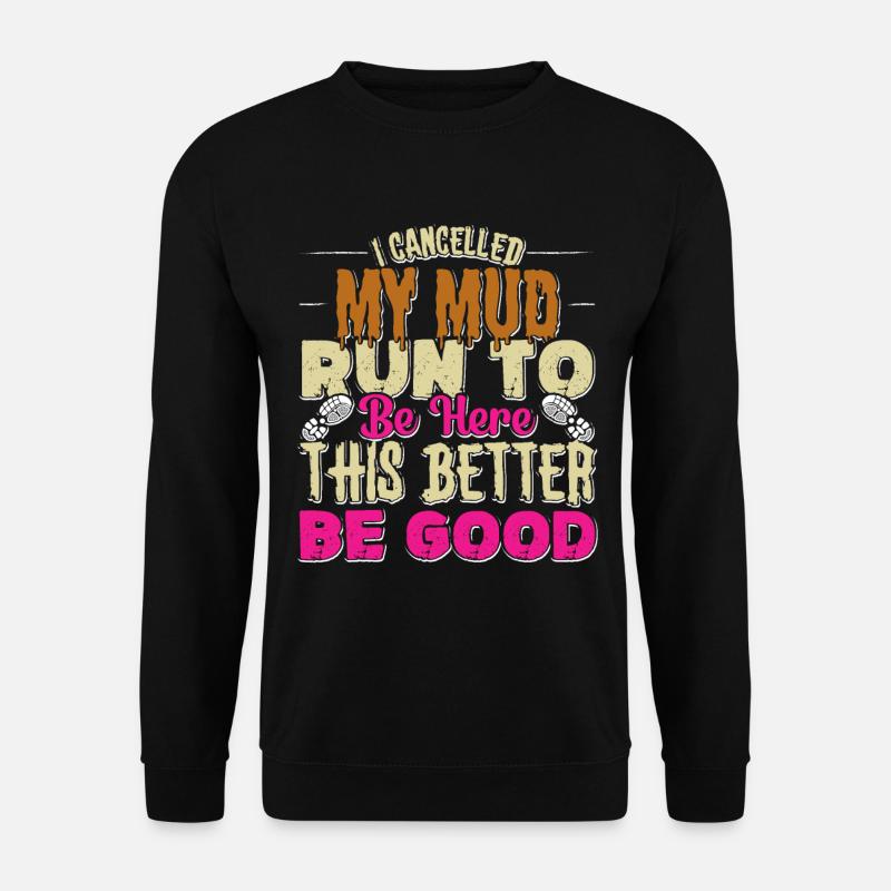 Perfect funny Race - Unisex Sweatshirt - black