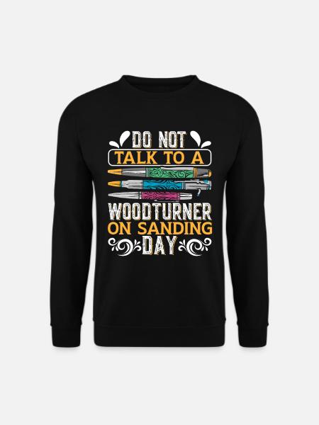 Pen Turning Kit - Unisex Sweatshirt - black