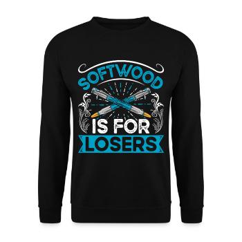 Pen Turning Kit - Unisex Sweatshirt - black - Front - Alina (178cm) & Michal (187cm)