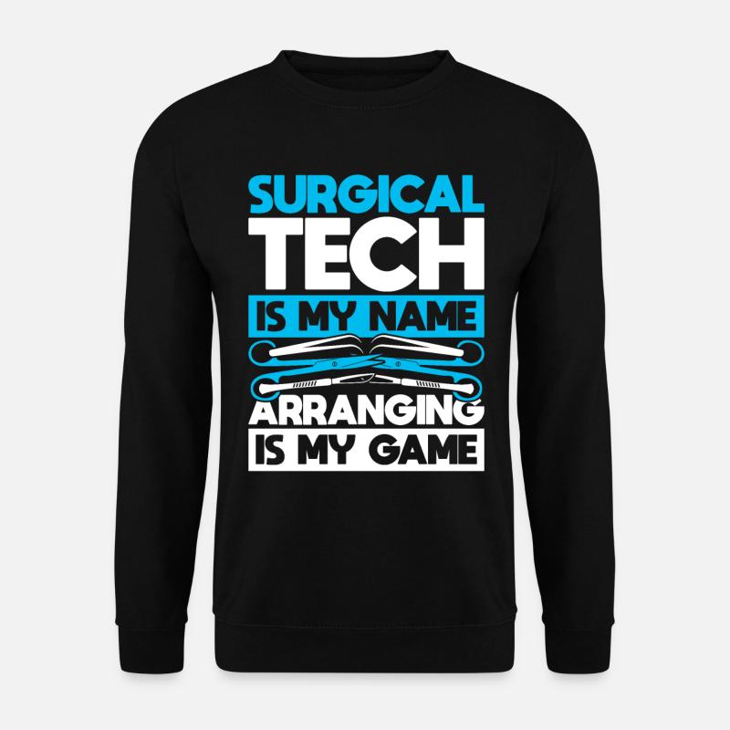 Surgical Technical Assistant - Unisex Sweatshirt - black