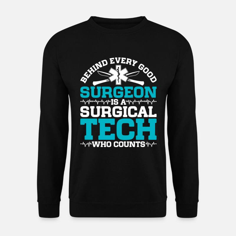 Assistant chirurgical - Sweat-shirt Unisexe - noir