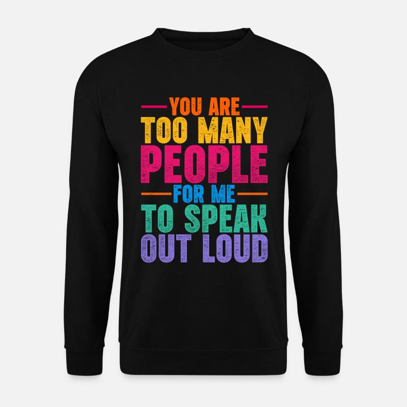 Dyslexia dyslexic - Unisex Sweatshirt - black