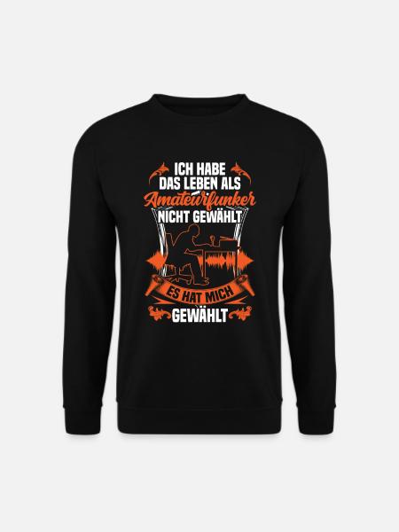 Leben als Amateurfunker Hobbyfunker - Unisex Pullover - Schwarz
