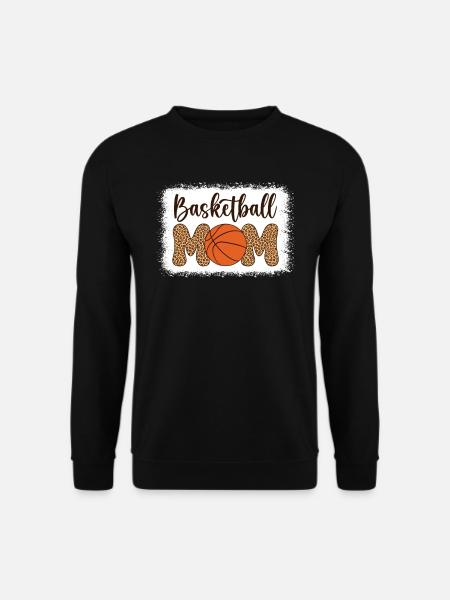 Basketball Mom Basketball Sport Basketballspieler - Unisex Pullover - Schwarz
