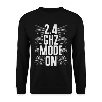Modèle d’avion Modèle d’avion 2,4 GHz Mode activé - Sweat-shirt Unisexe - noir - Devant - Alina (178cm) & Michal (187cm)