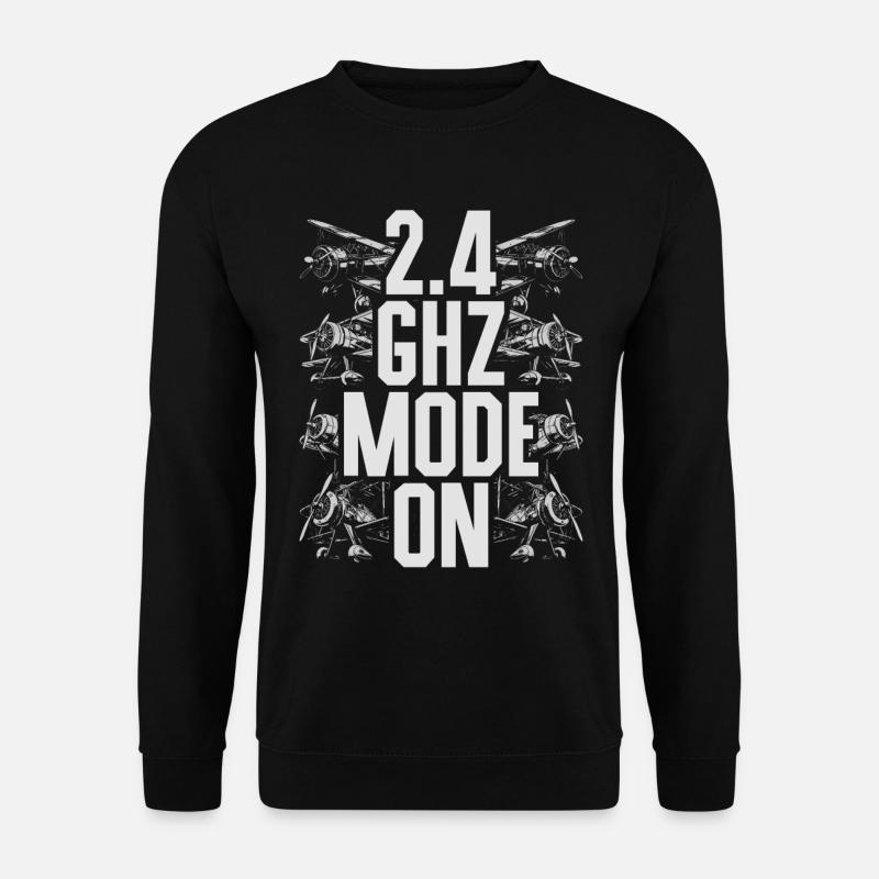Modèle d’avion Modèle d’avion 2,4 GHz Mode activé - Sweat-shirt Unisexe - noir