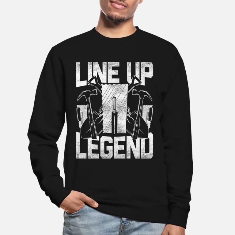 Floor Layer Tile Layer Line Up Legend Unisex Sweatshirt