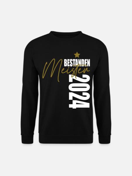 Meister 2024 bestanden - Unisex Pullover - Schwarz