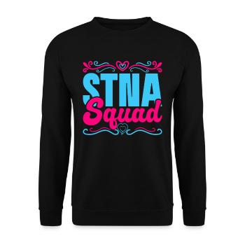 Geriatric Care Assistant Squad Nursing Assistant - Unisex Sweatshirt - black - Front - Alina (178cm) & Michal (187cm)