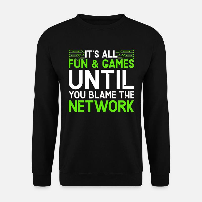 Netzwerkadministrator Programmierer - Unisex Pullover - Schwarz