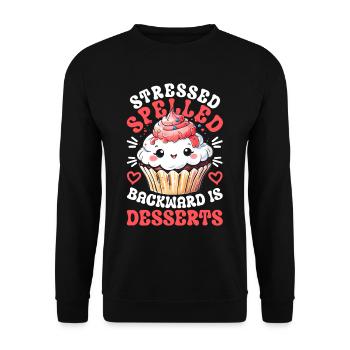Cake Artist Pastry Chef Patissier Cake Artist - Unisex Sweatshirt - black - Front - Alina (178cm) & Michal (187cm)